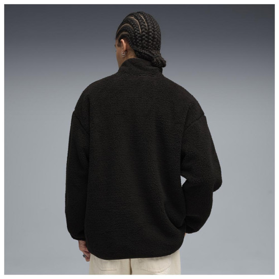 Puma Ανδρική ζακέτα Essentials Elevated Relaxed Winterized Full-Zip Sherpa